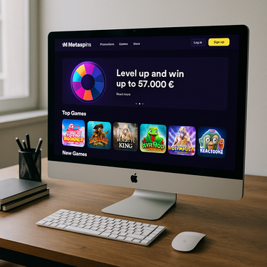 Metaspins - Modernes und benutzerfreundliches Design - Desktop Interface